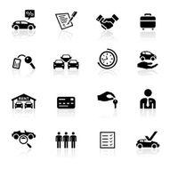 Black Symbols - Car Rental N2