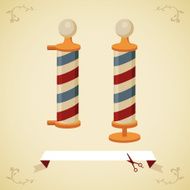 Antique Barber Pole N2