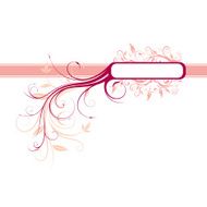 floral frame N324