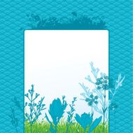 Floral design with copy space N3