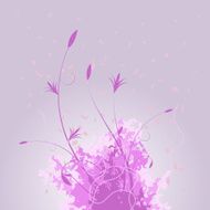 pink flower N14