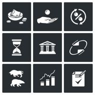 Loan icons Vector Illustration N2