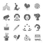 Circus Icons Set N7