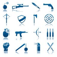 Weapon icon set N5