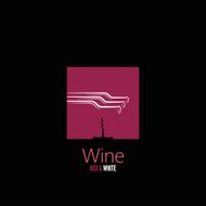 wine design menu background