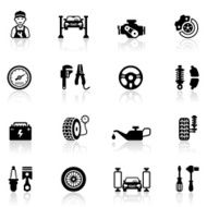 Auto Service Icon Set N2