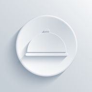 Vector light circle icon Eps10 N67
