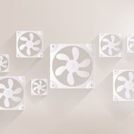 Computer cooling fan icon N5