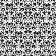 Damask seamless pattern N730