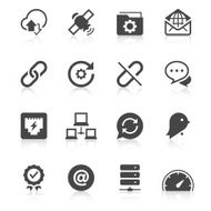 Internet &amp; Communication Icon Set N2