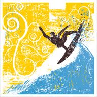 grunge aereal surf