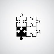 Jigsaw puzzle symbol N3