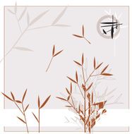 Bamboo and leaves 01