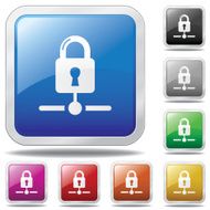 Secure Network Connection Icon