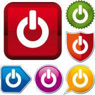icon series on off