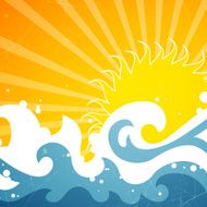 Vector Summer Background N7