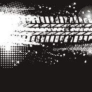 Tire track banner N2