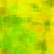 abstract green with yellow transparency technology shape background N2