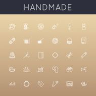 Vector Handmade Line Icons
