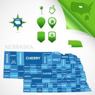 Nebraska County Map N2