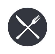 Crossed Fork and Knife N3