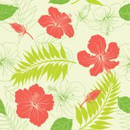 floral wallpaper N177