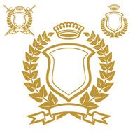 Coat Of Arms With Garland