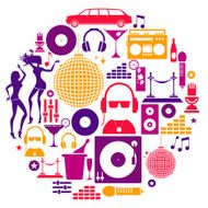 Clubbing Icon Set