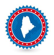 Maine Badge