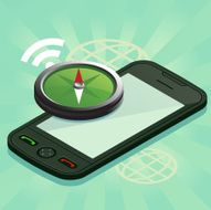 Compass phone