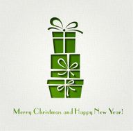 Christmas gift decoration background N2