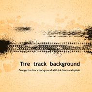 Tire track background N17