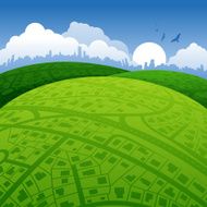 Urban World Background