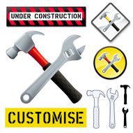 Customise Hammer and Wrench