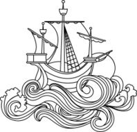 sailing vessel N5