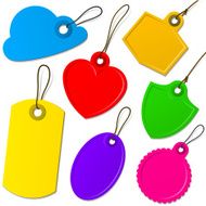 Colorful label collection N2