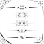 Divider and corner designs