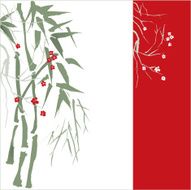 Vector painting - Bamboo