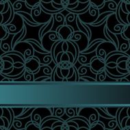 Background with abstract floral lace ornament and space for text