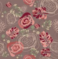 Vector abstract seamless background N8
