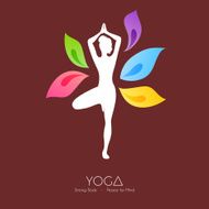 Beautiful Woman Doing Yoga N28