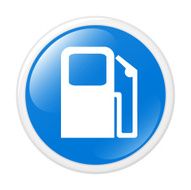 Petrol station Vector button