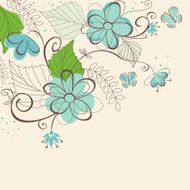 abstract floral background N268