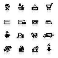 Icons set Shopping N2