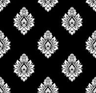 Vector Seamless Damask Pattern N18