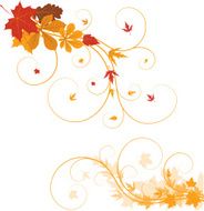 Autumn ornament N29