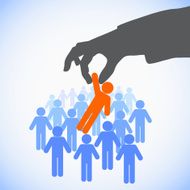 Human Resources concept N8