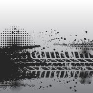 Tire track banner N3