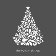 Abstract Christmas Tree N19