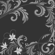 Retro floral pattern II